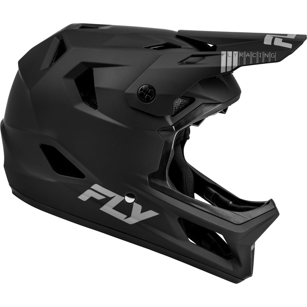 Fly Racing Rayce (2024) Full Face Helmet - Matte Black - UrbanCycling.com