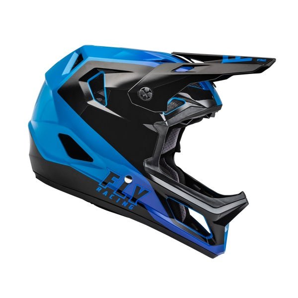 Fly Racing Rayce Full Face Helmet - Black/Blue - UrbanCycling.com