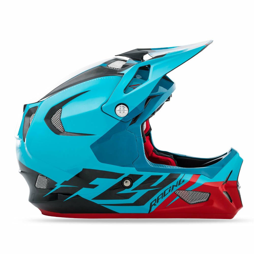 Fly Racing Werx Ultra Graphic Full Face Helmet - Blue/Red/Black - UrbanCycling.com