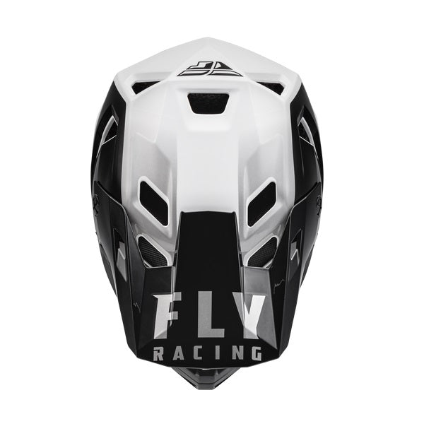 Fly Racing Youth Rayce Full Face Helmet - Black/White - UrbanCycling.com