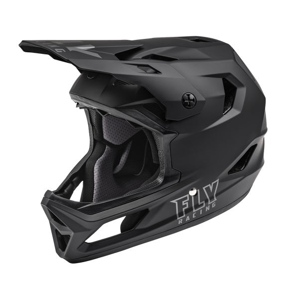 Fly Racing Youth Rayce Full Face Helmet - Matte Black - UrbanCycling.com
