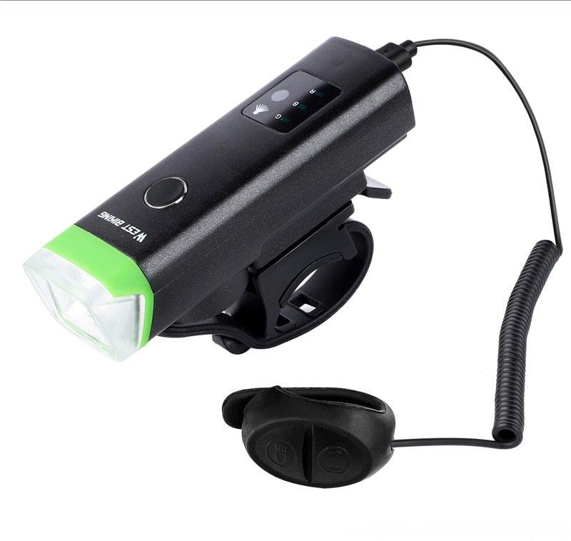Front Bicycle Light USB Rechargeable LED Bike Light Waterproof Cycling Headlight Climbing Safety Flashlight Lamps Bike Light Super Bright Bicycle Light Easy To Install Fits All Bikes Headlights With Modes - UrbanCycling.com