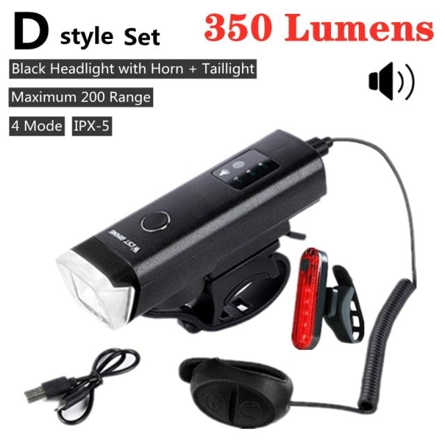 Front Bicycle Light USB Rechargeable LED Bike Light Waterproof Cycling Headlight Climbing Safety Flashlight Lamps Bike Light Super Bright Bicycle Light Easy To Install Fits All Bikes Headlights With Modes - UrbanCycling.com