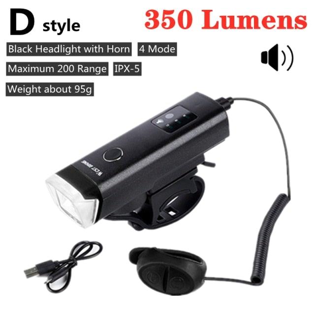 Front Bicycle Light USB Rechargeable LED Bike Light Waterproof Cycling Headlight Climbing Safety Flashlight Lamps Bike Light Super Bright Bicycle Light Easy To Install Fits All Bikes Headlights With Modes - UrbanCycling.com