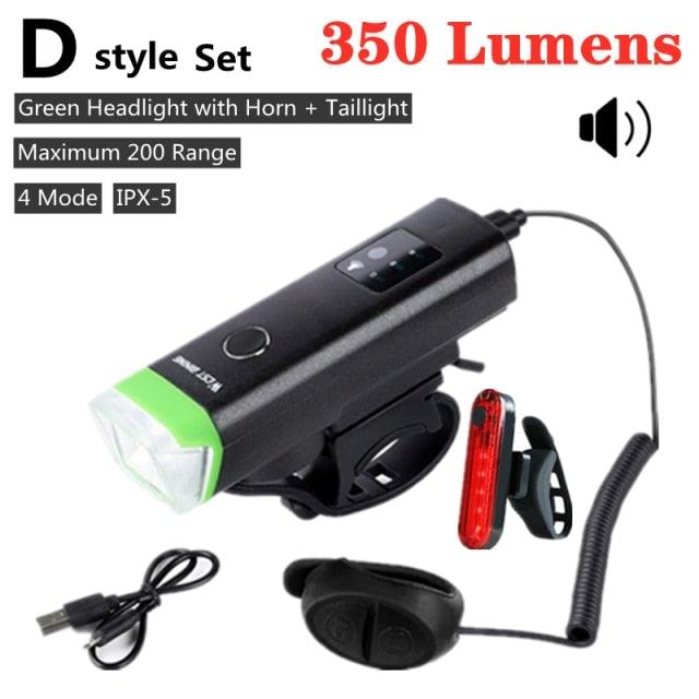 Front Bicycle Light USB Rechargeable LED Bike Light Waterproof Cycling Headlight Climbing Safety Flashlight Lamps Bike Light Super Bright Bicycle Light Easy To Install Fits All Bikes Headlights With Modes - UrbanCycling.com