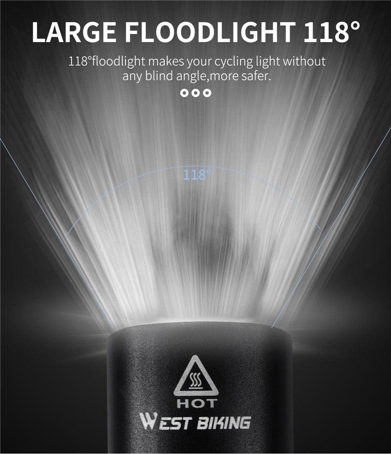 Front Bicycle Light USB Rechargeable LED Bike Light Waterproof Cycling Headlight Climbing Safety Flashlight Lamps Bike Light Super Bright Bicycle Light Easy To Install Fits All Bikes Headlights With Modes - UrbanCycling.com