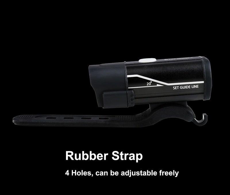 Front Bicycle Light USB Rechargeable LED Bike Light Waterproof Cycling Headlight Climbing Safety Flashlight Lamps Bike Light Super Bright Bicycle Light Easy To Install Fits All Bikes Headlights With Modes - UrbanCycling.com