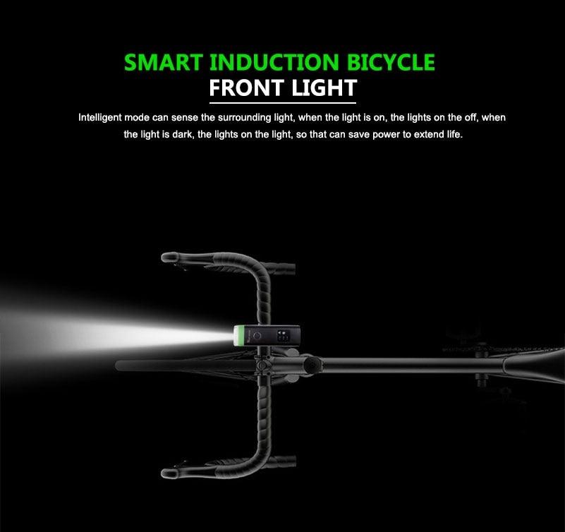 Front Bicycle Light USB Rechargeable LED Bike Light Waterproof Cycling Headlight Climbing Safety Flashlight Lamps Bike Light Super Bright Bicycle Light Easy To Install Fits All Bikes Headlights With Modes - UrbanCycling.com
