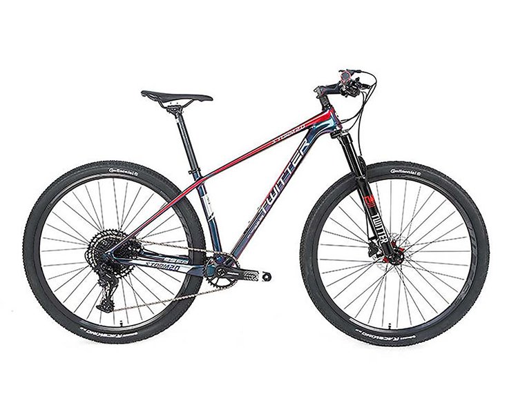 Full Carbon Hardtail Mountain Bike Twitter Storm 2.0 Shimano 27 Speed 29" Wheels - UrbanCycling.com