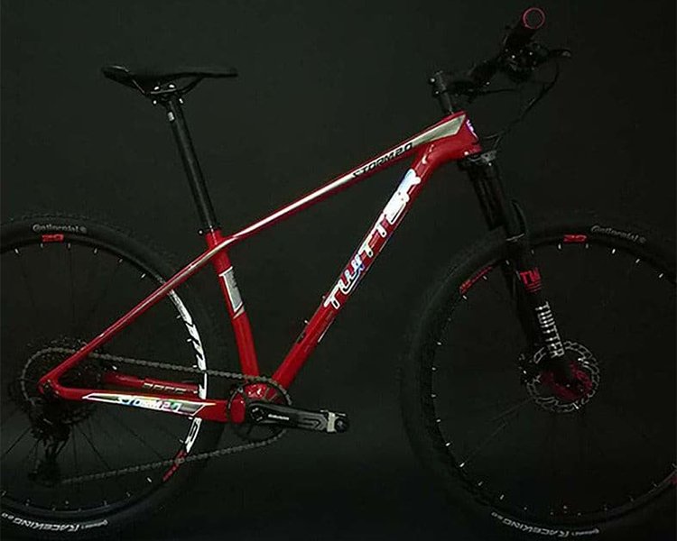 Full Carbon Hardtail Mountain Bike Twitter Storm 2.0 Shimano 27 Speed 29" Wheels - UrbanCycling.com