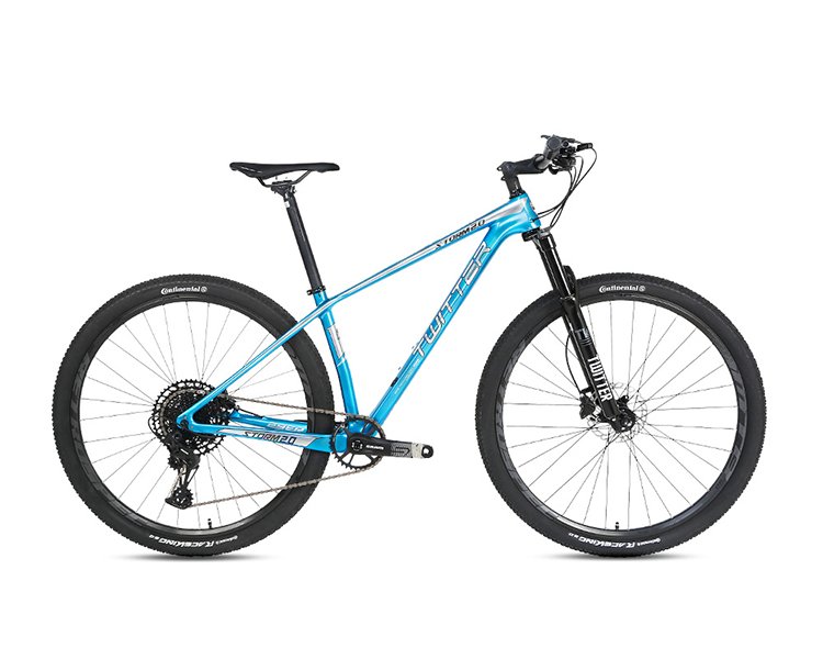 Full Carbon Hardtail Mountain Bike Twitter Storm 2.0 Shimano 27 Speed 29" Wheels - UrbanCycling.com