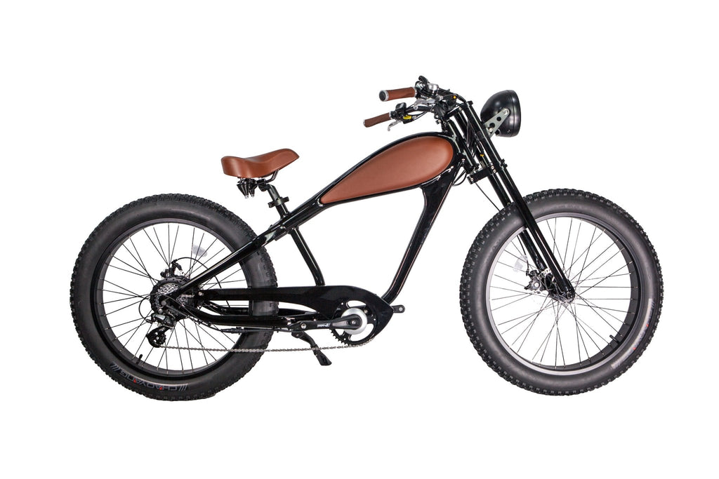 GlareWheel EB - CH Electric Bike Fat Tire 750W Cruiser - UrbanCycling.com