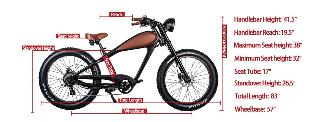 GlareWheel EB - CH Electric Bike Fat Tire 750W Cruiser - UrbanCycling.com