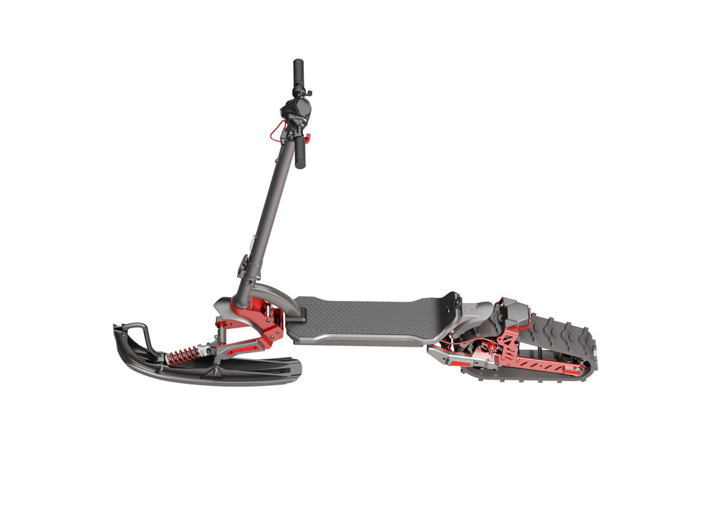 GlareWheel ES - S15 All Terrain Electric Scooter with Ski Convert Kit - UrbanCycling.com
