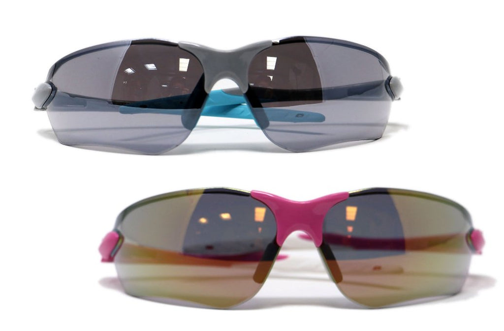 GLASS - 3 Sports Sunglasses, Pink, Blue - UrbanCycling.com