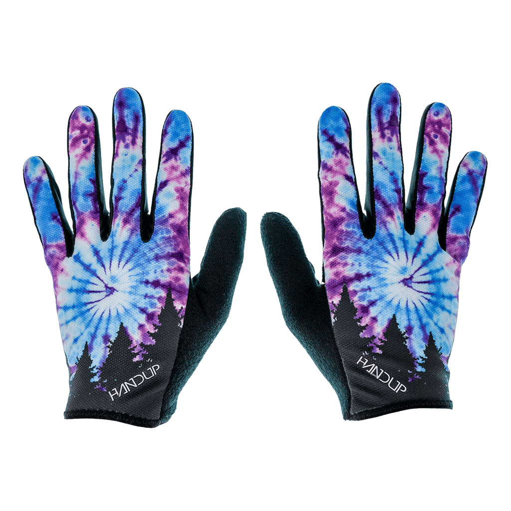 Gloves - Boostmaster Tie Dye Indigo - UrbanCycling.com