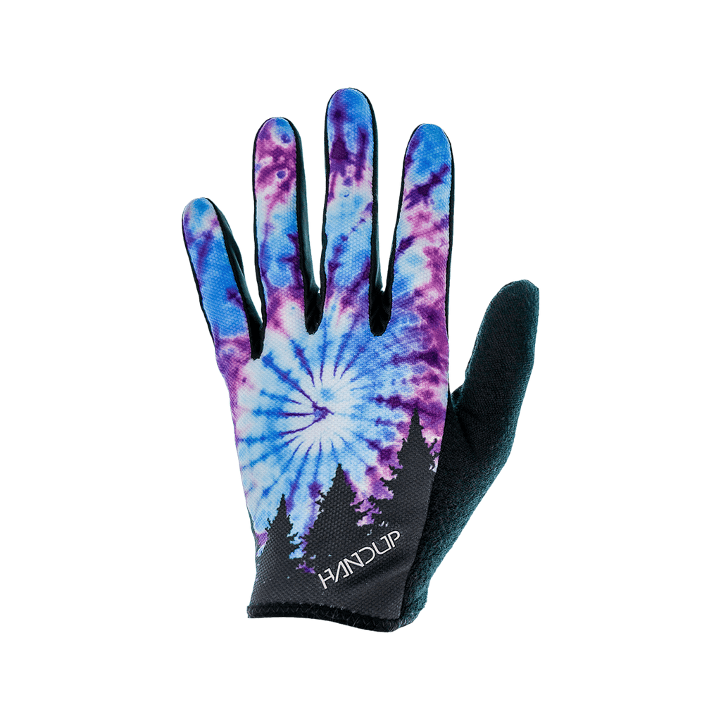 Gloves - Boostmaster Tie Dye Indigo - UrbanCycling.com