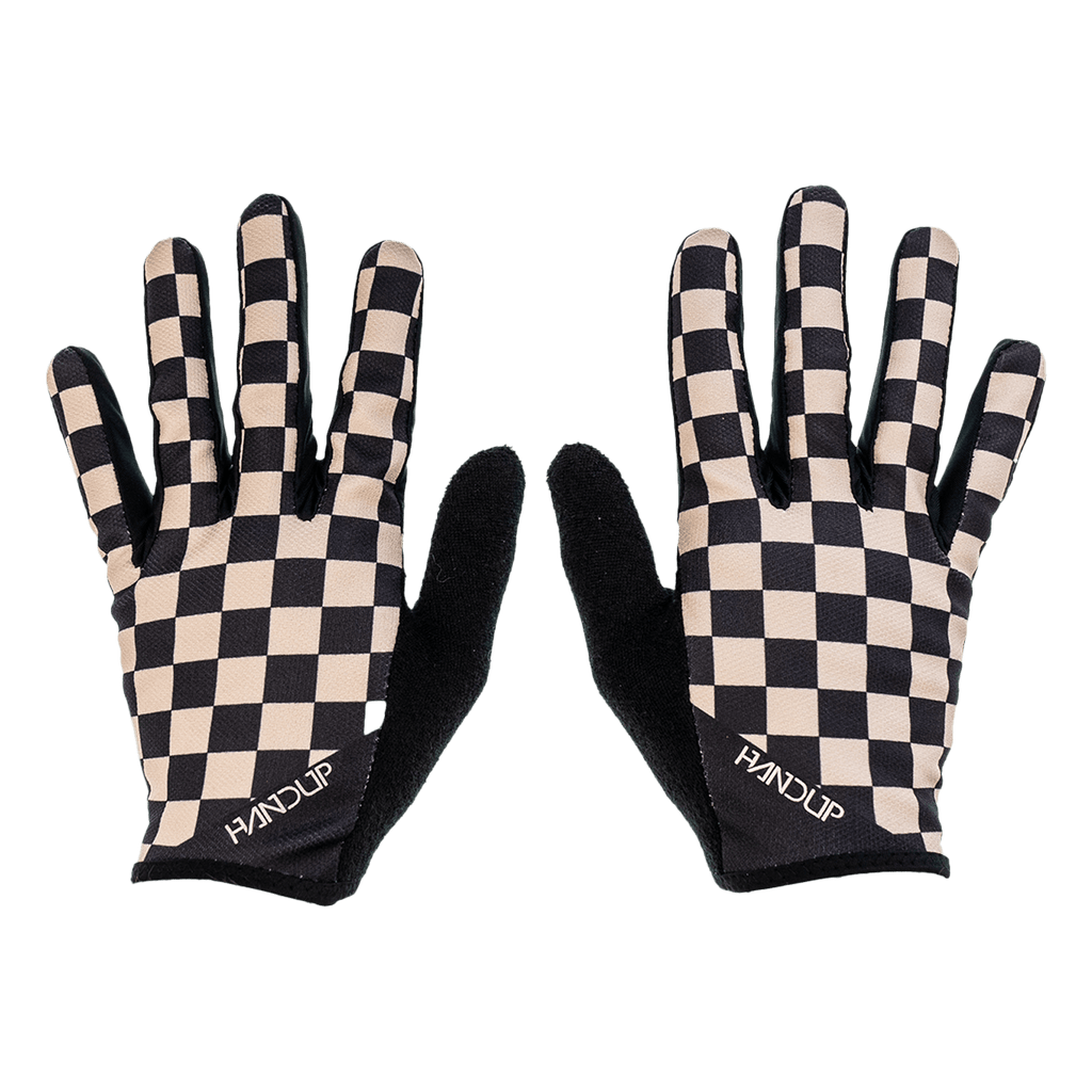 Gloves - Checkered Black/Tan - UrbanCycling.com