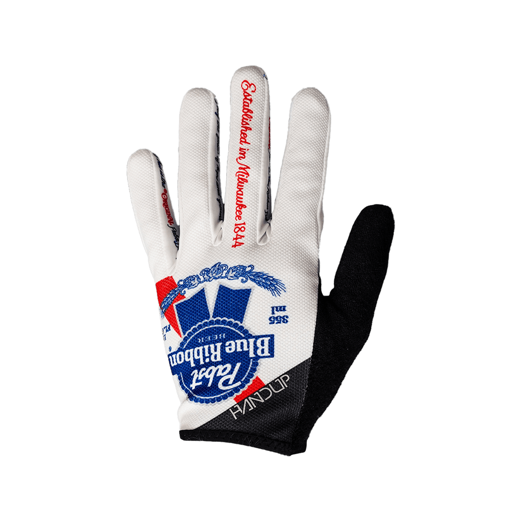 Gloves - Pabst Blue Ribbon Can - UrbanCycling.com