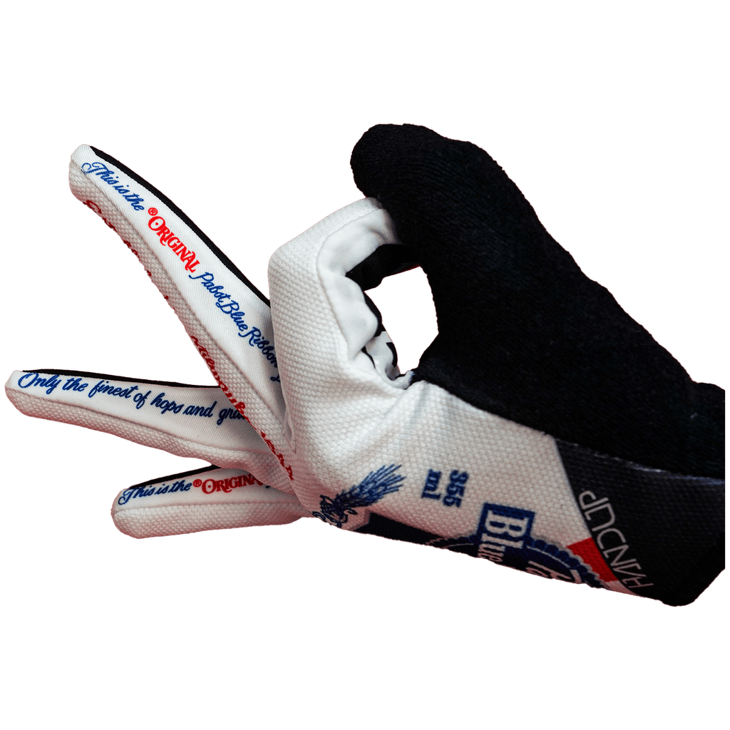 Gloves - Pabst Blue Ribbon Can - UrbanCycling.com