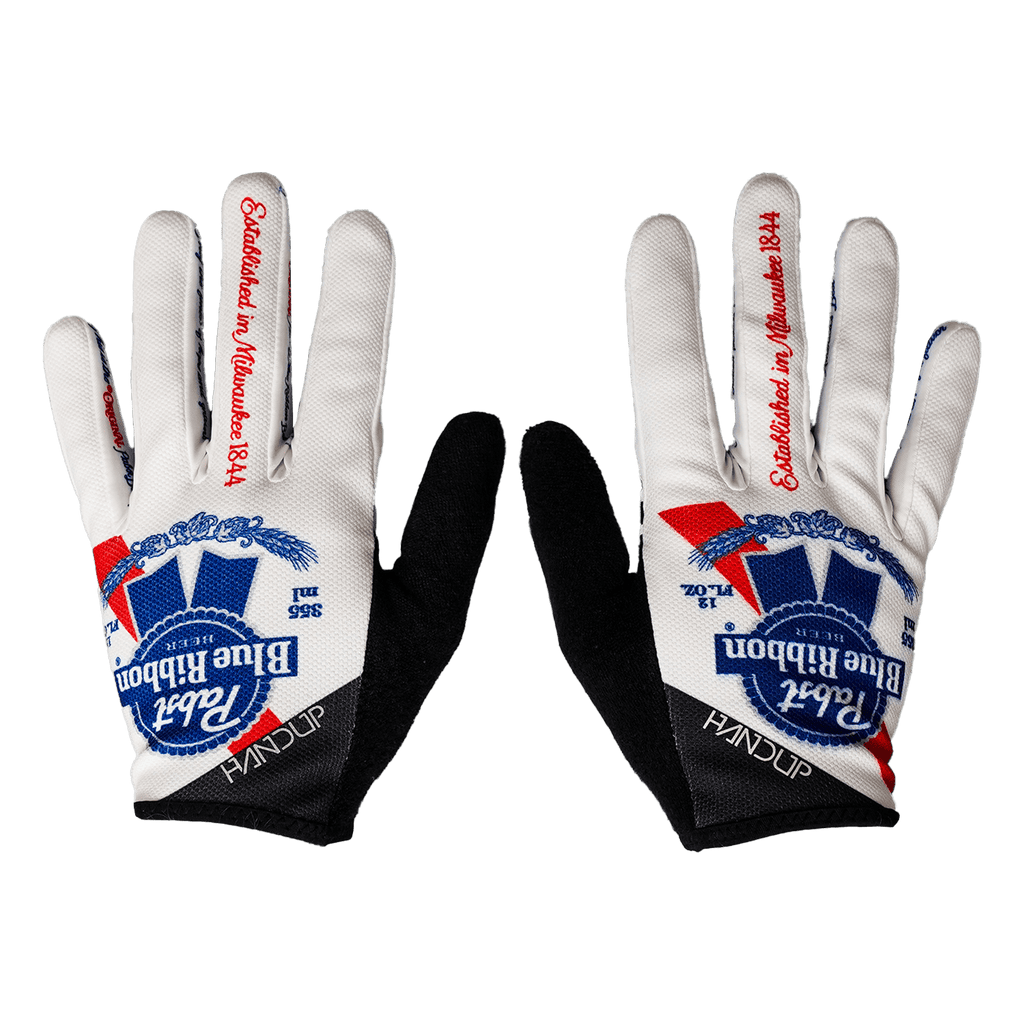 Gloves - Pabst Blue Ribbon Can - UrbanCycling.com