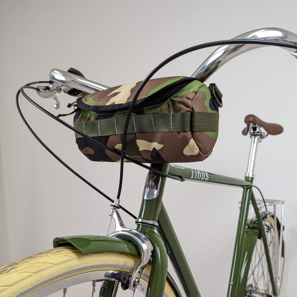 Handlebar Bag - Blazin Camo Burrito - UrbanCycling.com