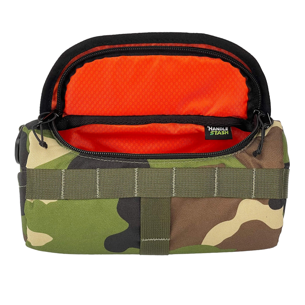 Handlebar Bag - Blazin Camo Burrito - UrbanCycling.com