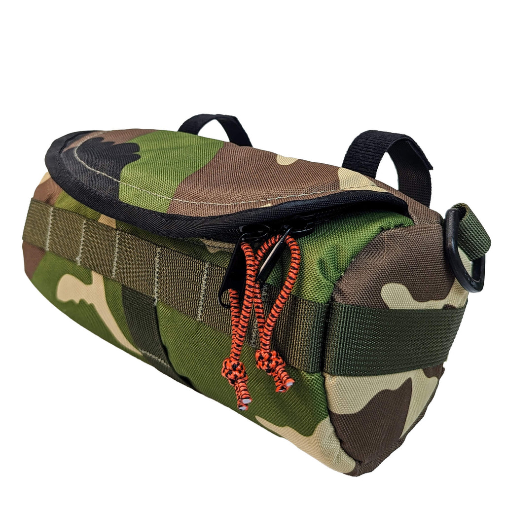 Handlebar Bag - Blazin Camo Burrito - UrbanCycling.com