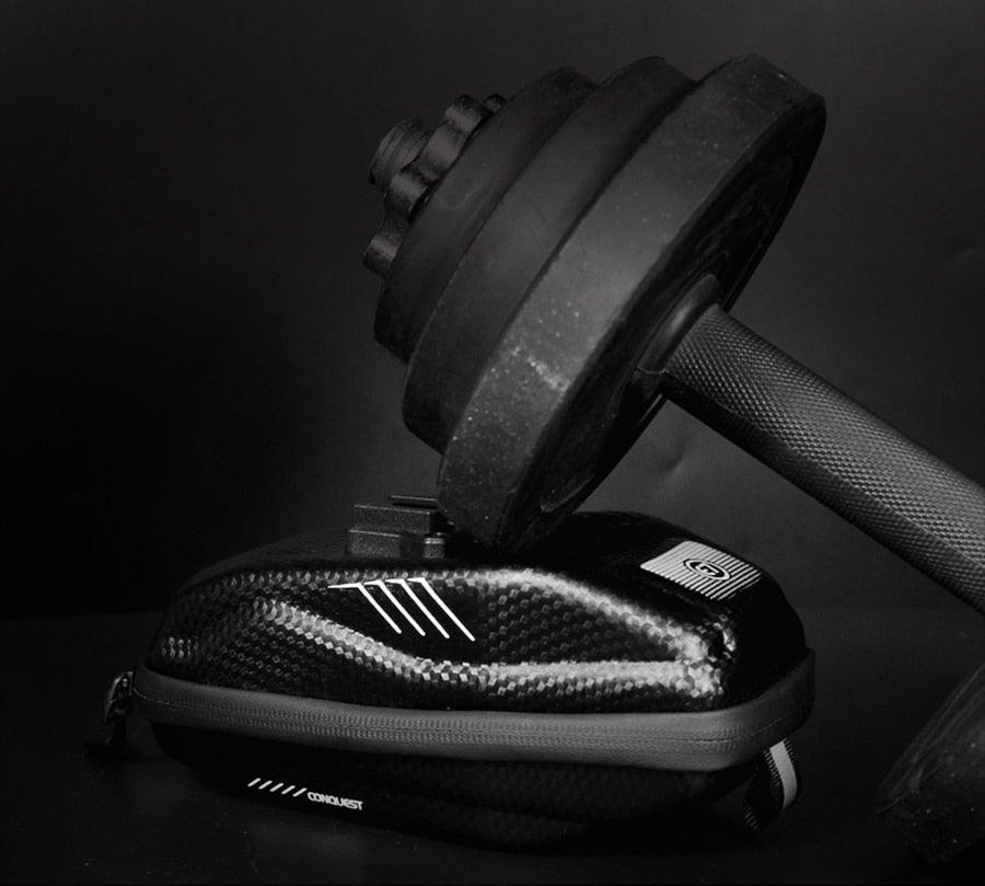 Hard Shell Bicycle Bag Waterproof Cycling Road Bike Tool Bag Night Reflective Bag Bike Accessories Bike Bag Bicycle Bag Under Hard Shell Bike Seat Bag with Silver Reflective Strip Bike Bag For Mountain Road Bike - UrbanCycling.com
