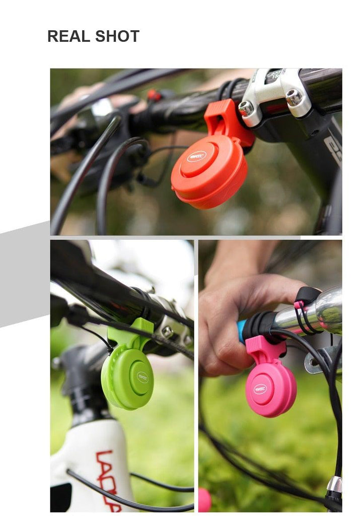 High Bicycle Electric Bell Invisible Waterproof Bike Horn For Scooter USB Charging Riding Equipment Accessory Electric Bike Horn Cycling Bicycle Scooter Horn With Rechargeable Battery - UrbanCycling.com