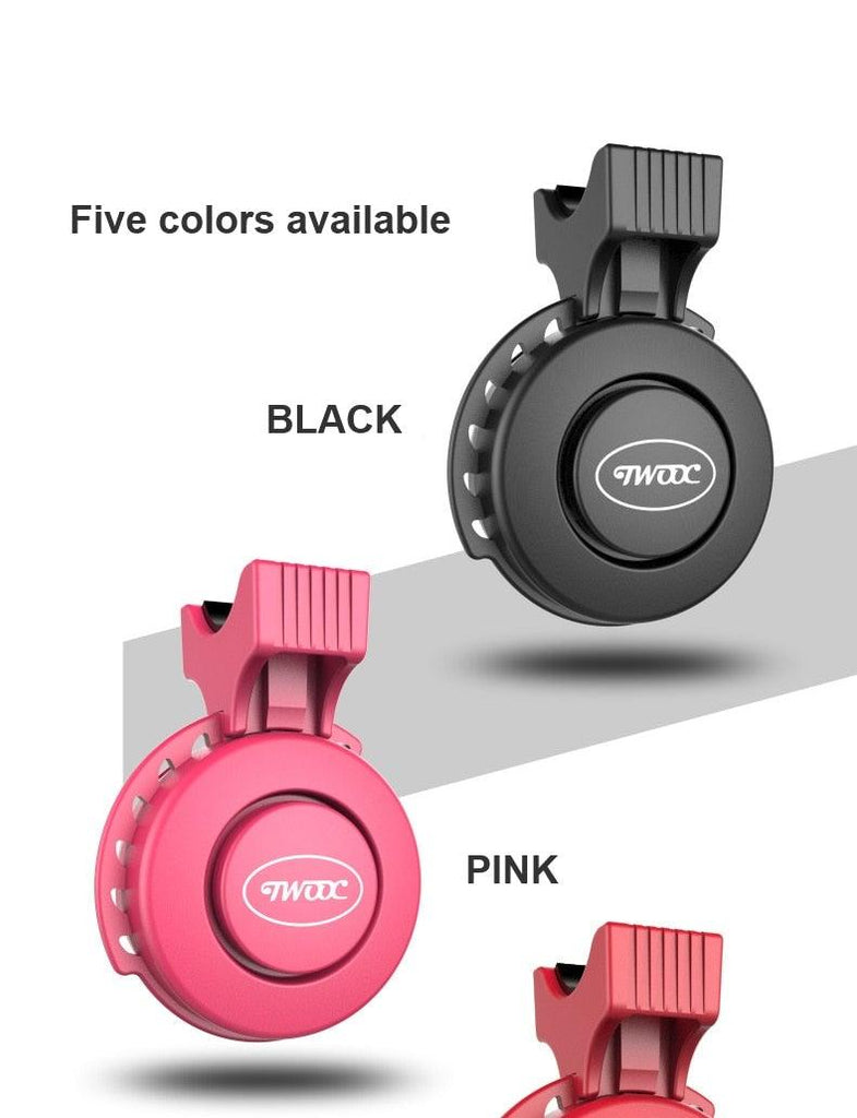 High Bicycle Electric Bell Invisible Waterproof Bike Horn For Scooter USB Charging Riding Equipment Accessory Electric Bike Horn Cycling Bicycle Scooter Horn With Rechargeable Battery - UrbanCycling.com