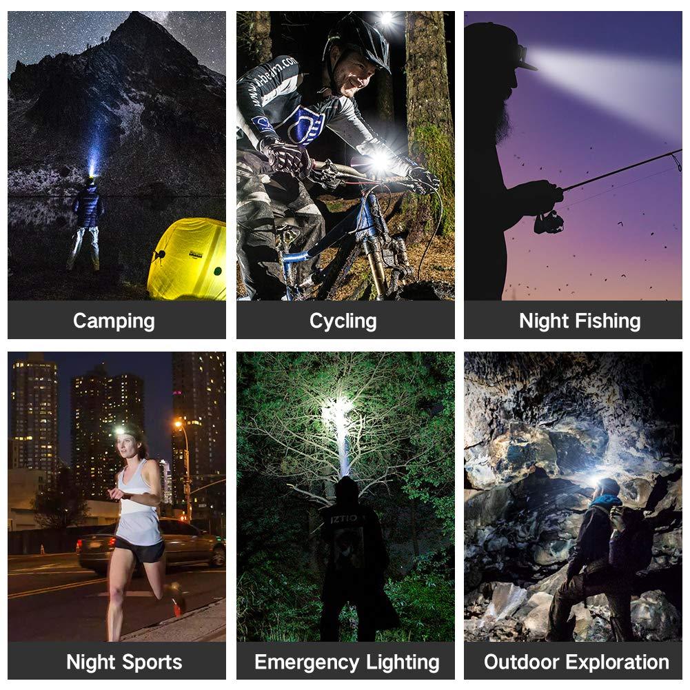 High Lumen Ultra Bright Powerful Rechargeable LED Headlamp USB Head Lamp 7 LED Headlight Head Flashlight Waterproof Flashlight Head Torch For Outdoor Camping Cycling Running Fishing - UrbanCycling.com