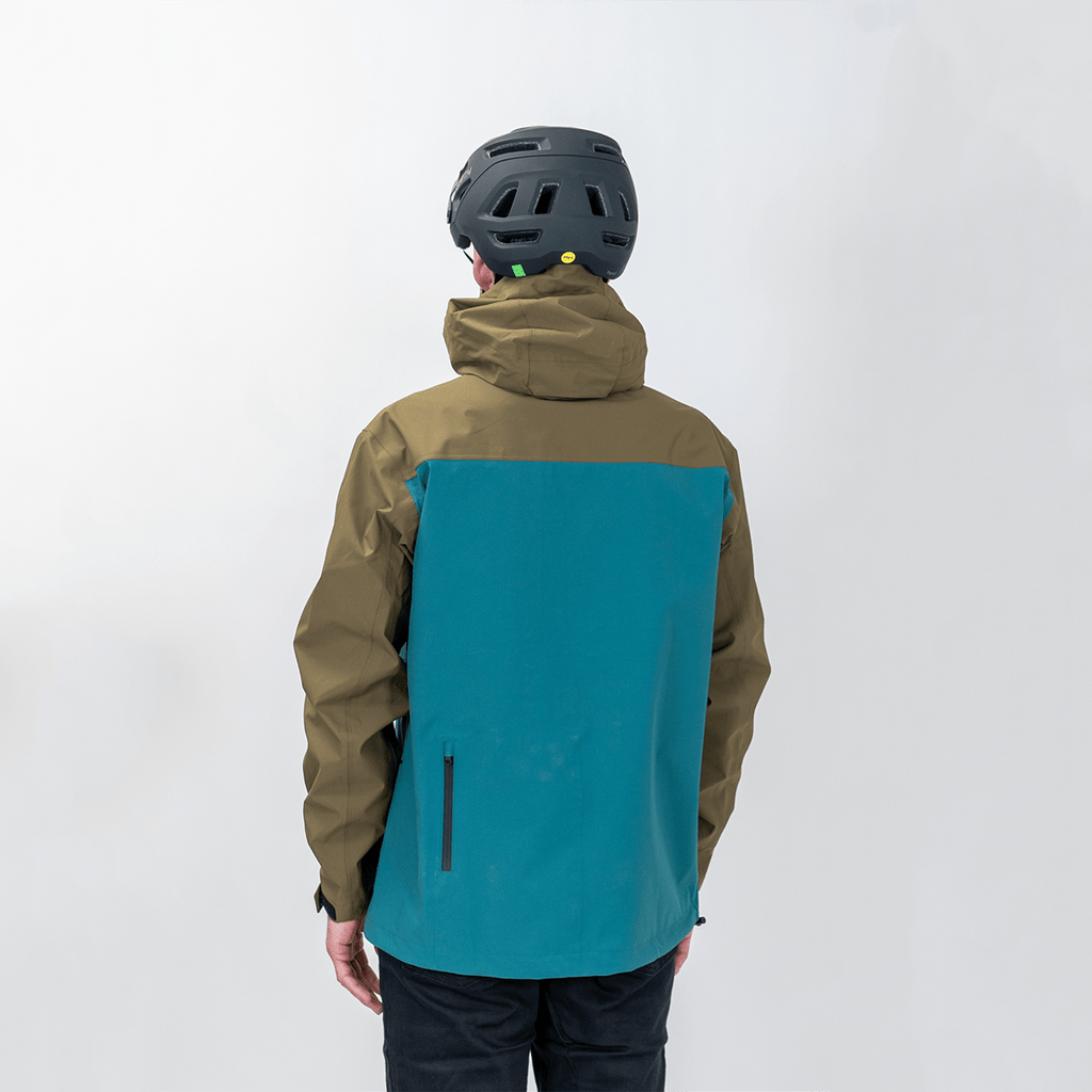 HydroSend Shell - Forest Khaki/Teal - UrbanCycling.com