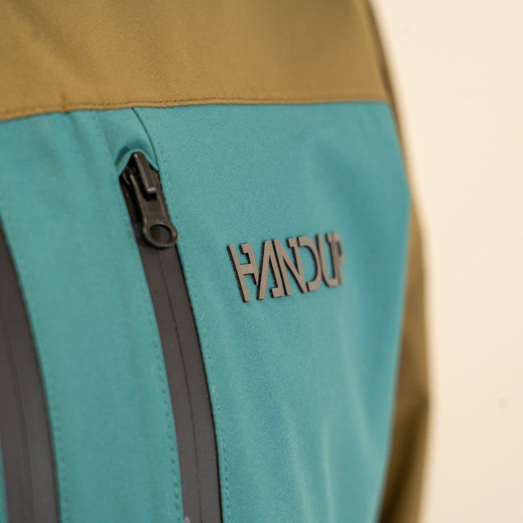 HydroSend Shell - Forest Khaki/Teal - UrbanCycling.com