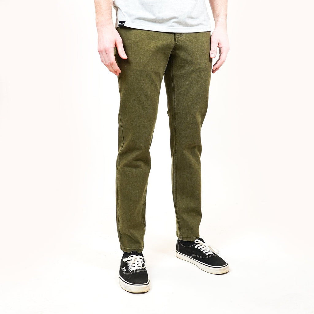 Jean Pants - Army Olive - UrbanCycling.com