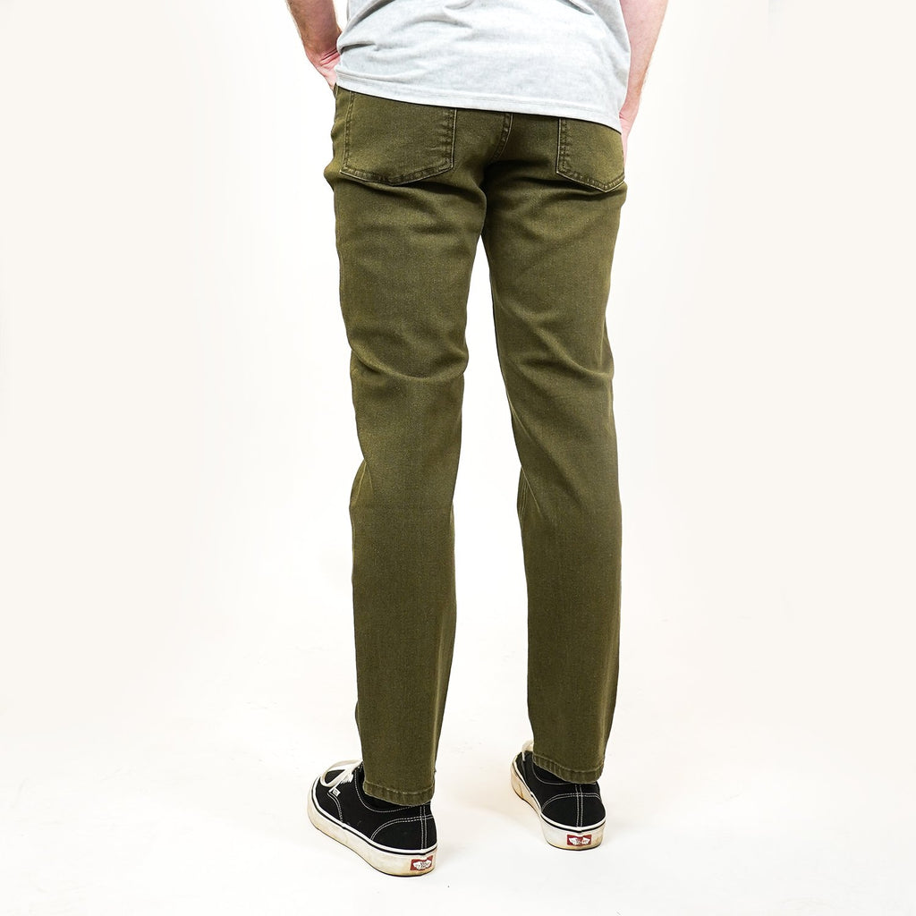 Jean Pants - Army Olive - UrbanCycling.com
