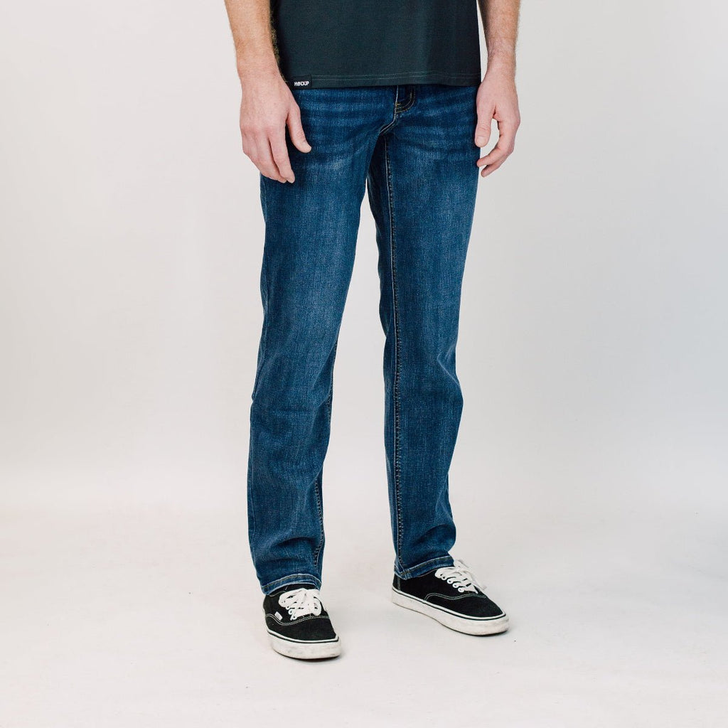 Jean Pants - Medium Wash Blue - UrbanCycling.com