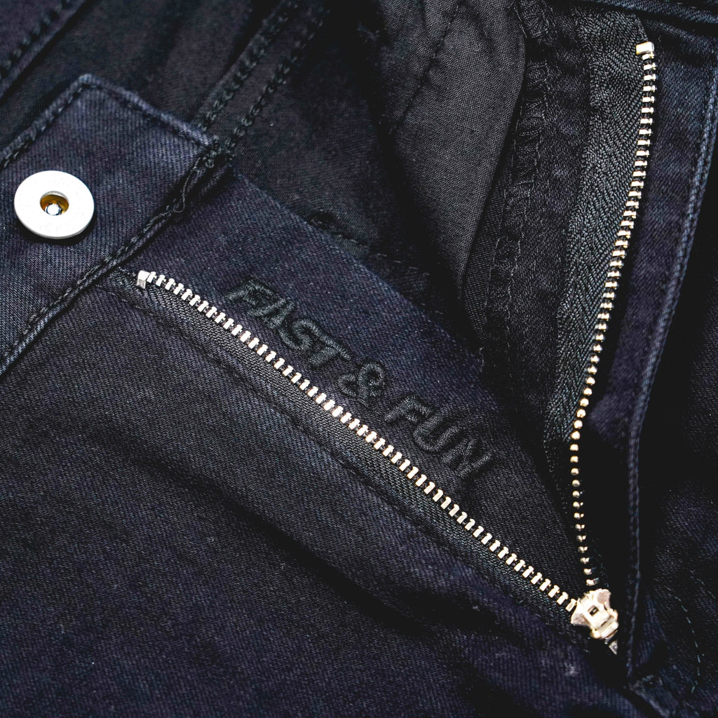 Jean Pants - Pure Black - UrbanCycling.com