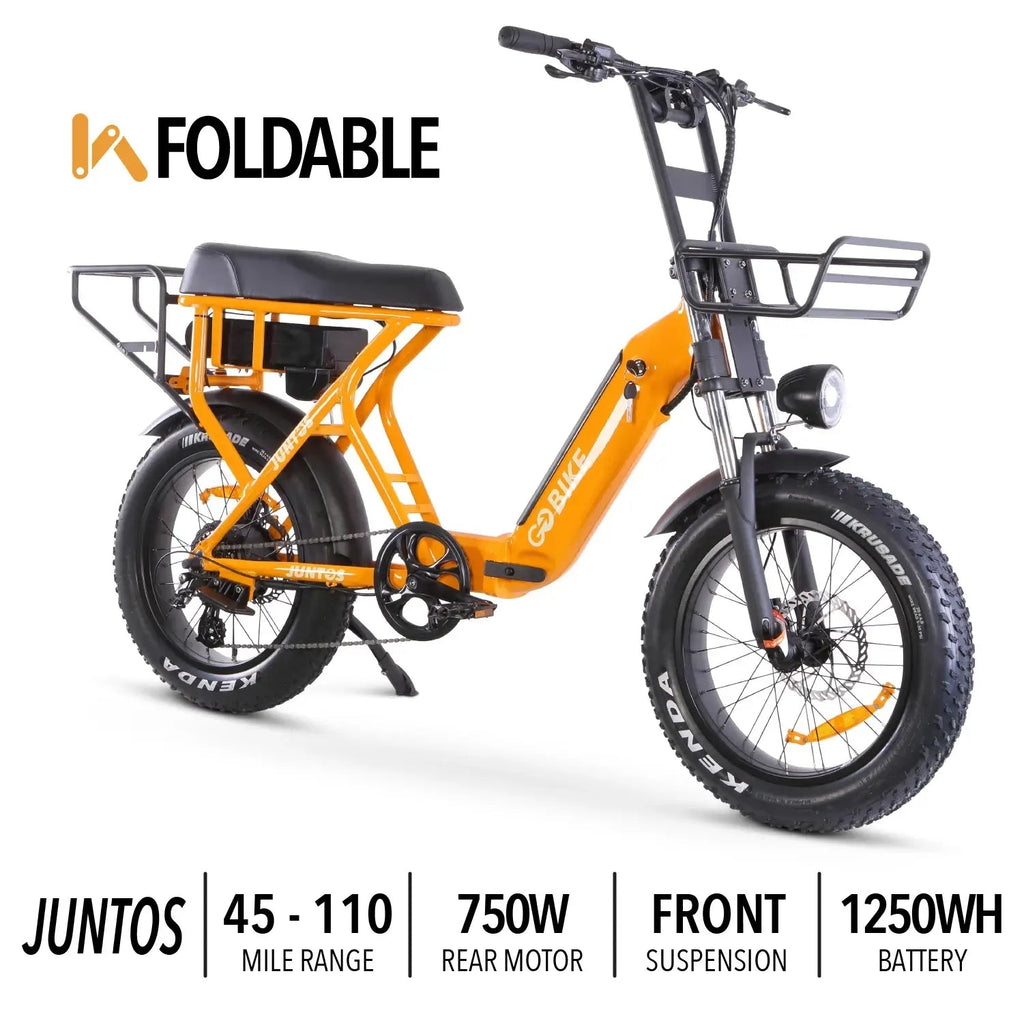 JUNTOS Foldable Step - Through Foldable Lightweight 750W Electric Bike - UrbanCycling.com