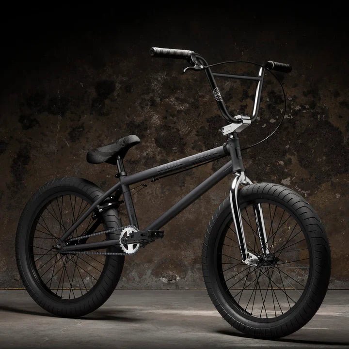 Kink 2023 Launch Complete BMX Bike - Matte Midnight Black - UrbanCycling.com