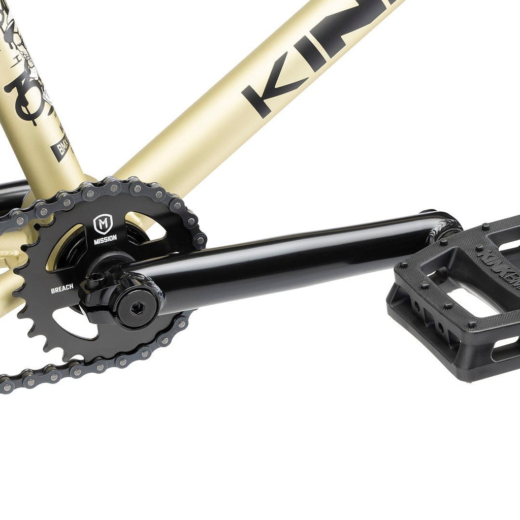 Kink 2025 Curb Complete BMX Bike - Desert Gold - UrbanCycling.com