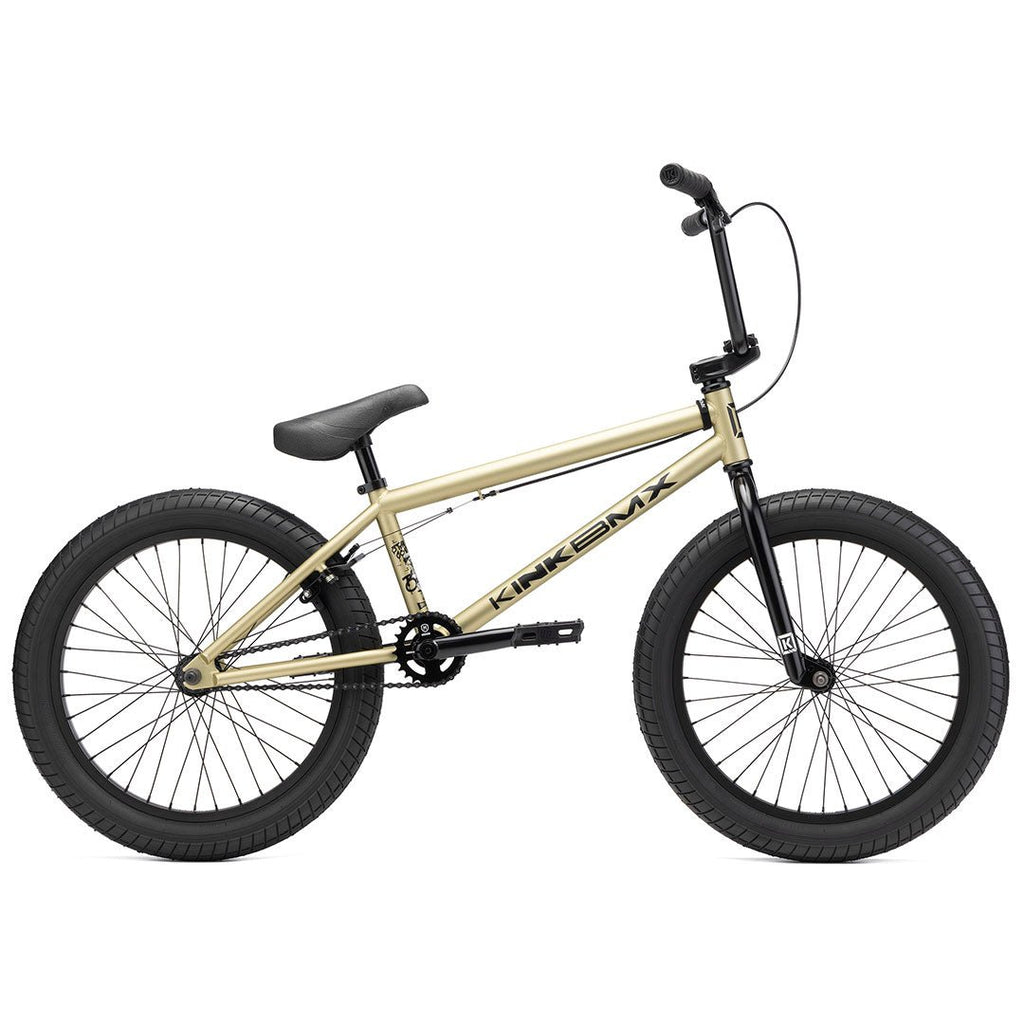 Kink 2025 Curb Complete BMX Bike - Desert Gold - UrbanCycling.com