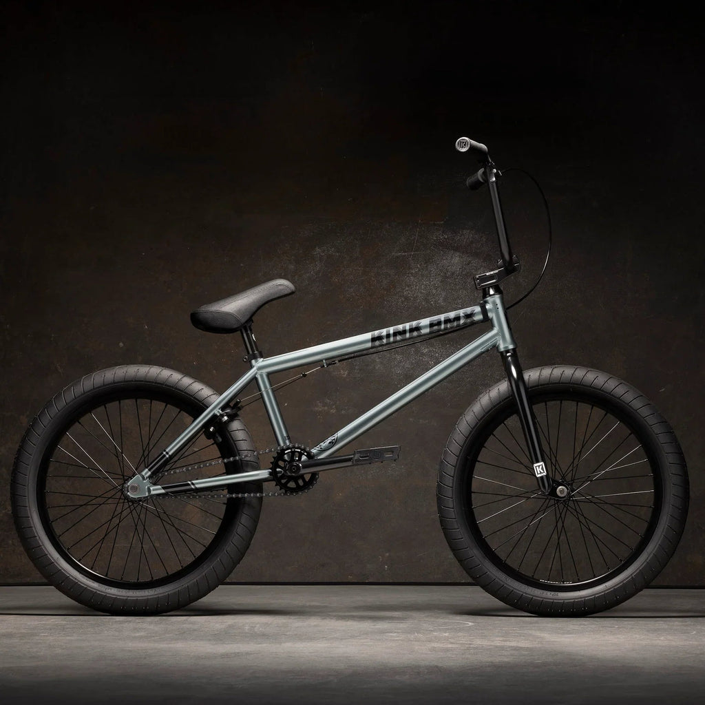 Kink 2025 Whip Complete BMX Bike - Slate Gray - UrbanCycling.com