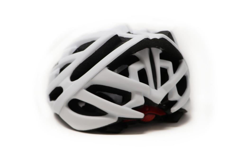 KS29 Helmet for BIKE and Roller Ski, WHITE - UrbanCycling.com