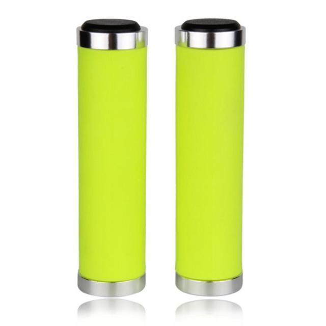 Leather Mountain Bike Scooter Bicycle Handlebar Cover Handle Grips Non - Slip Lock - on Bike Handlebar Grips Locking Non - Slip - PU Bicycle Handle Grip Bike Grips Widen Holding Surface For Cycling Mountain And Bicycles - UrbanCycling.com