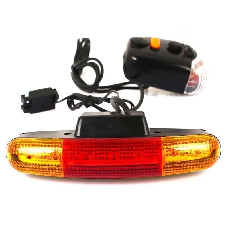 LED Bicycle Turn Signal Light With Horn Front Rear Lights Bike Directional Brake Lights Cycling Taillight Lamp Cycling Turn Signal Brake Light Horn Indicator Signal Brake LED Light Tune Horn For Outdoor - UrbanCycling.com
