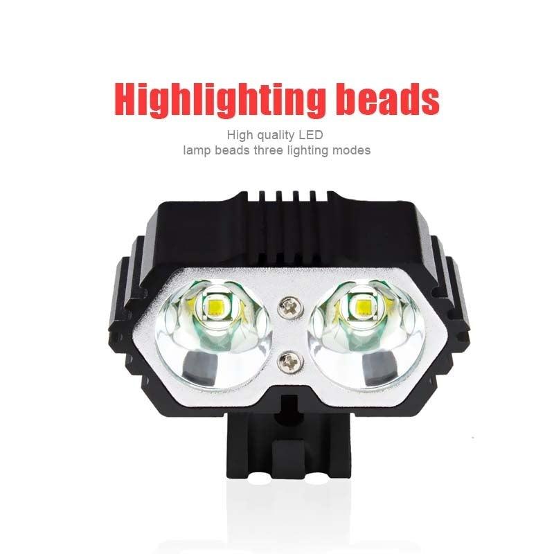 LED Bike Light Waterproof Bicycle Light USB Rechargeable Headlight Outdoor Cycling Front Lamp Cycling Front Lamp Bike Headlight For Mountain Road And City Bicycle - UrbanCycling.com