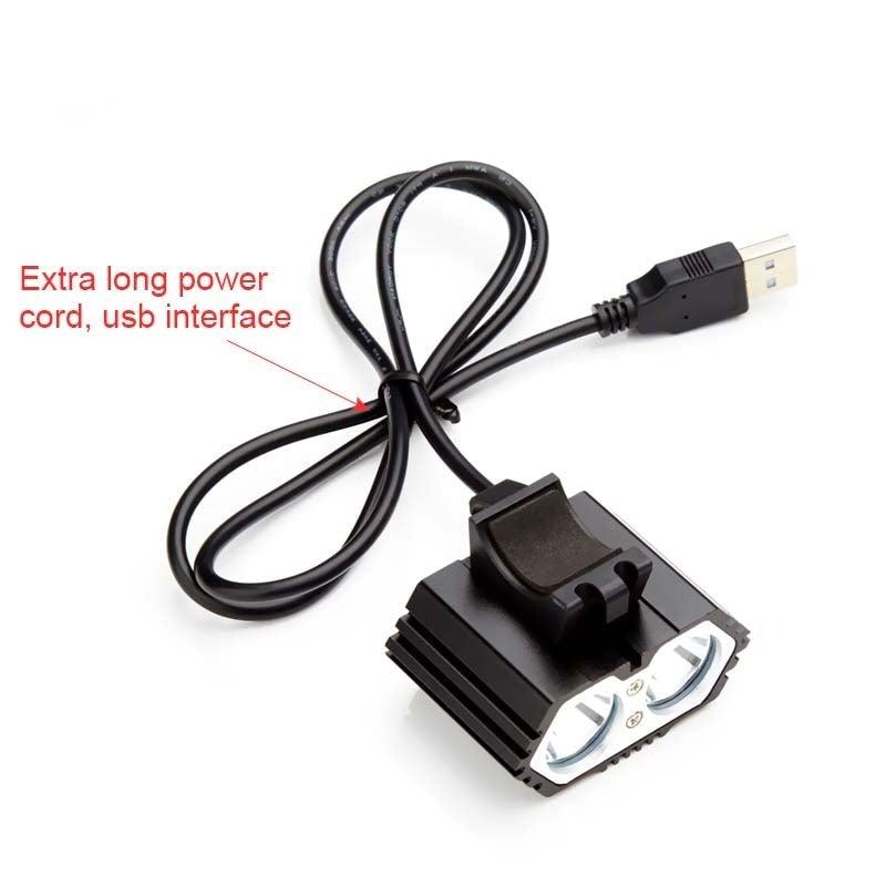 LED Bike Light Waterproof Bicycle Light USB Rechargeable Headlight Outdoor Cycling Front Lamp Cycling Front Lamp Bike Headlight For Mountain Road And City Bicycle - UrbanCycling.com