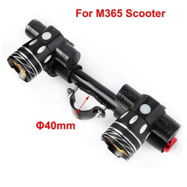 LED Headlight For Bike Electric Scooter USB Rechargeable LED Light Front Lamp High Lumens Brightness Bicycle Light Front With Strong Battery Portable Waterproof Flashlight For Night Cycling - UrbanCycling.com