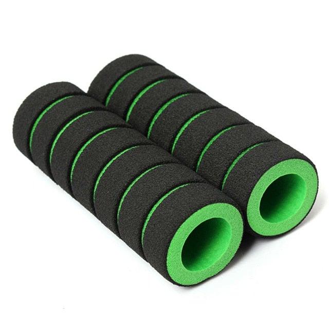 Lightweight Bike Handlebar Foam Sponge Cycling Anti - Shock Non - Slip Skid - Proof Handle Bar Grips Bike Foam Handlebar Cover Handle Bar Foam Soft Grips Sponge Non - Slip Handle Grips For Bike Racing Bicycle Motorcycle - UrbanCycling.com